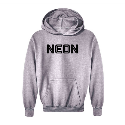 Youth Neon Logo Pullover Hoodie