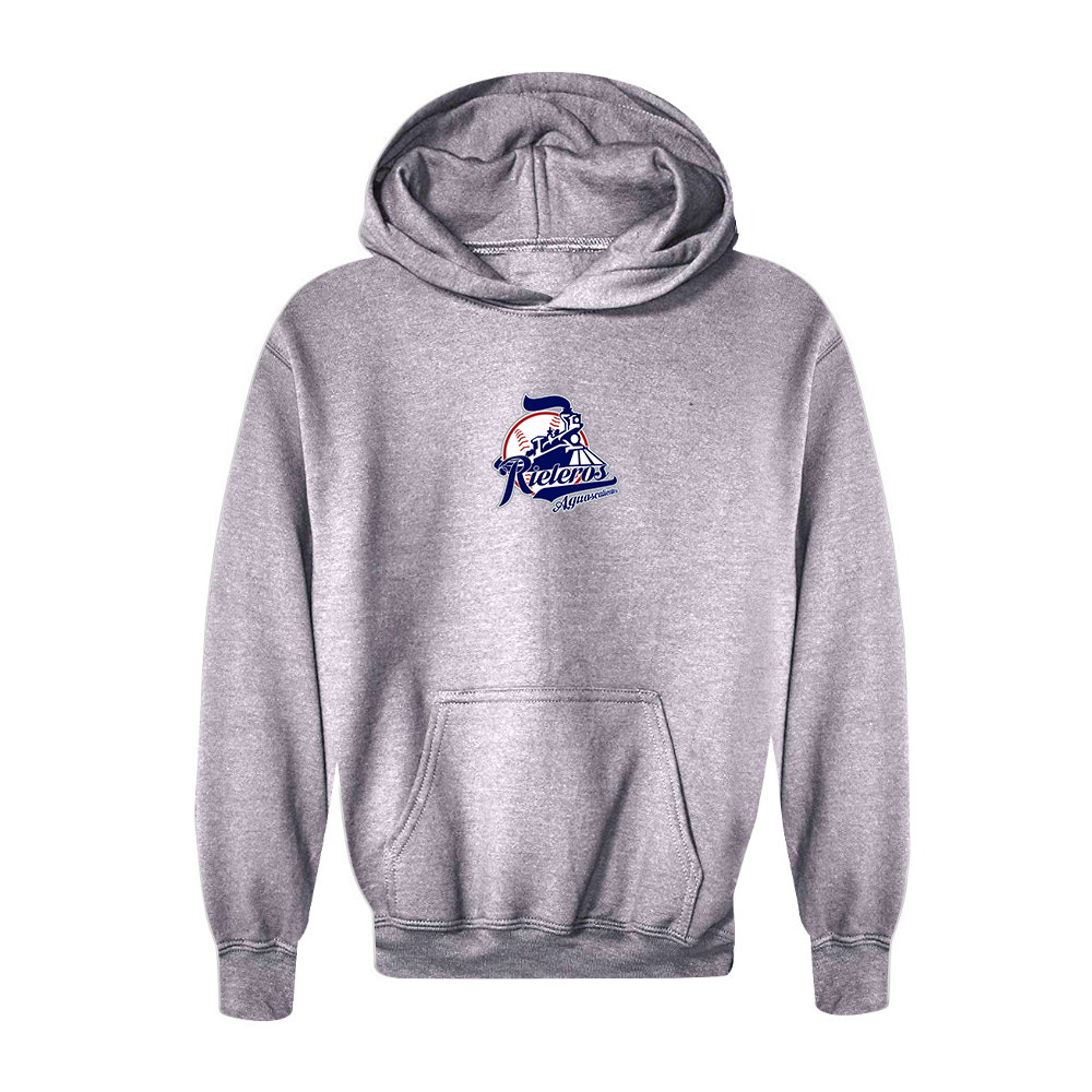 Youth Aguascalientes Rieleros Logo Pullover Hoodie