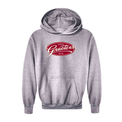 Youth  Graeters Logo Pullover Hoodie