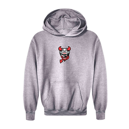 Youth Binghamton Devils Logo Pullover Hoodie