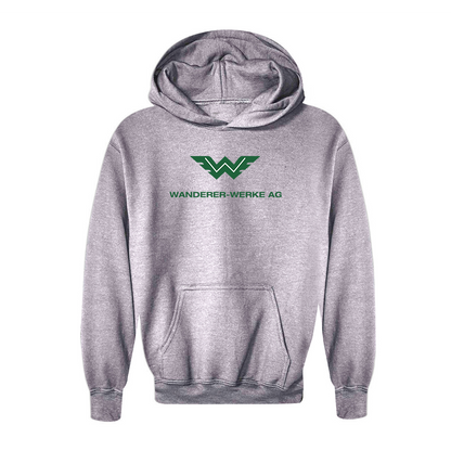 Youth Wanderer Werke Logo  Pullover Hoodie