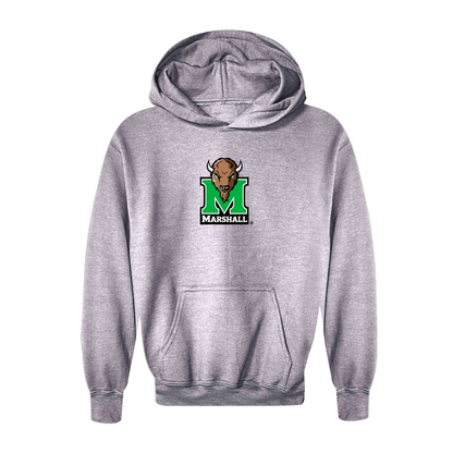 Youth Marshall Thundering Herd Logo Pullover Hoodie
