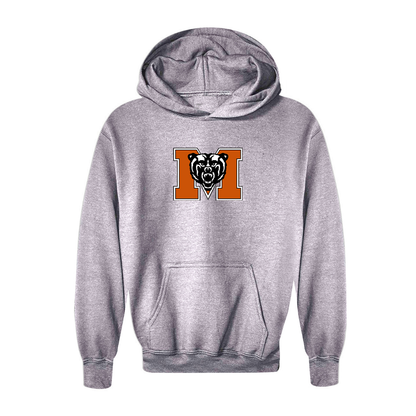 Youth Mercer Bears Logo Pullover Hoodie