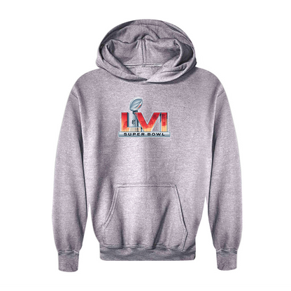 Youth Superbowl LVI Logo  Pullover Hoodie