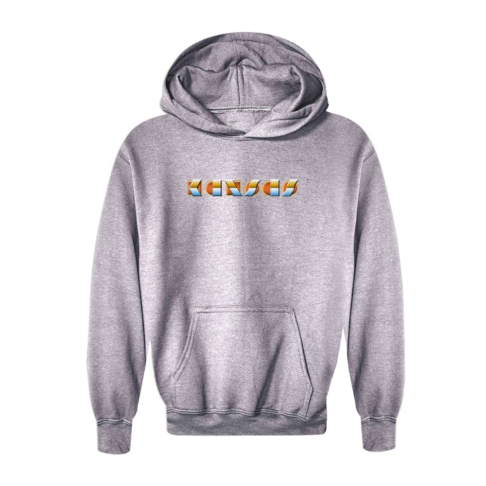 Youth Kansas Logo Pullover Hoodie
