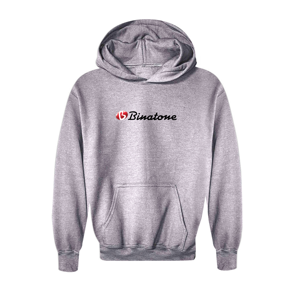 Youth Binatone Logo Pullover Hoodie