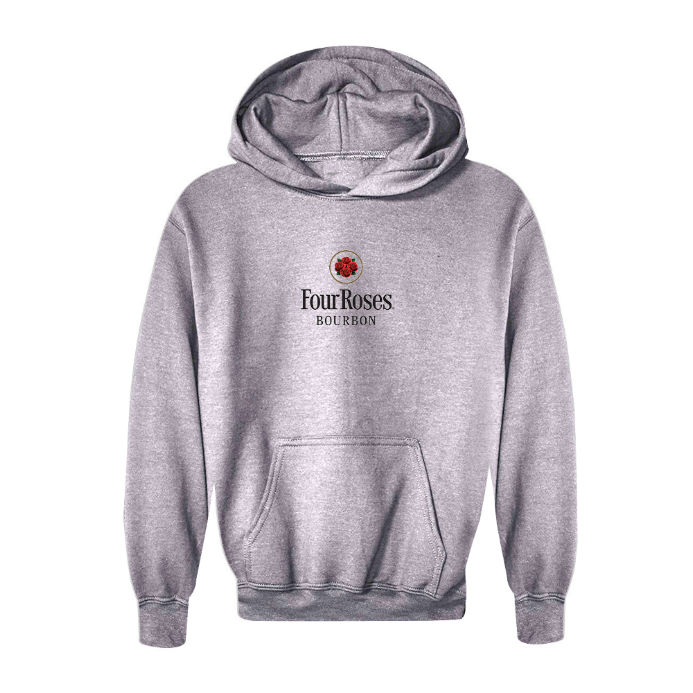 Youth Four Roses Logo Pullover Hoodie