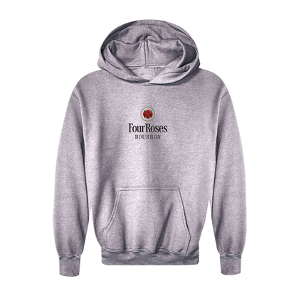 Youth Four Roses Logo Pullover Hoodie