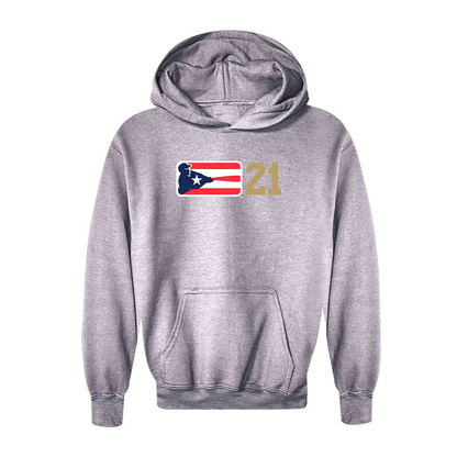 Youth  Liga de Beisbol Profesional Roberto Clemente Logo Pullover Hoodie