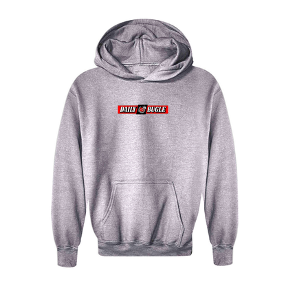 Youth Daily Bugle Logo Pullover Hoodie