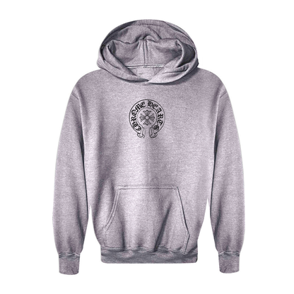 Youth Chrome Hearts Logo Pullover Hoodie