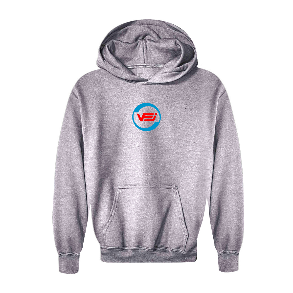 Youth Vehicle Factory Jabalpur Logo Pullover Hoodie