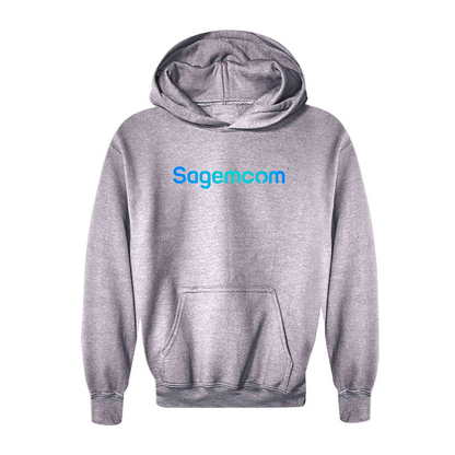 Youth Sagemcom Logo Pullover Hoodie
