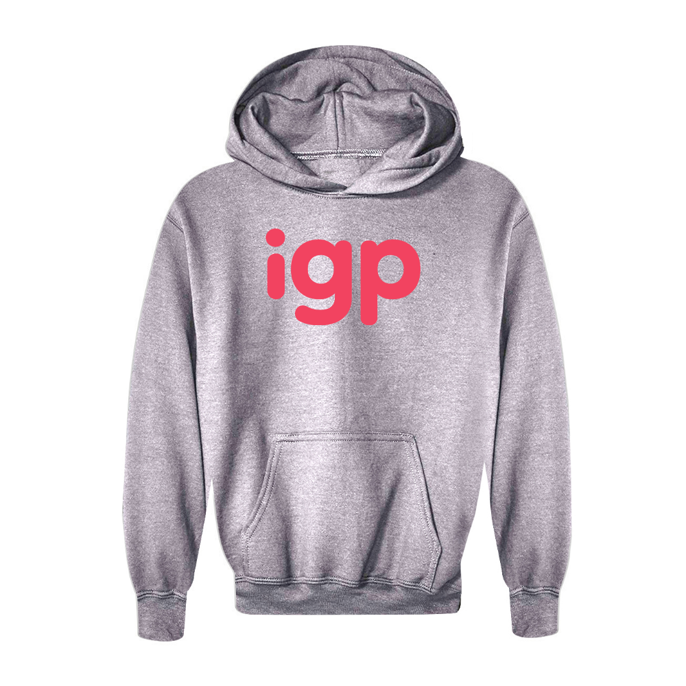 Youth Indian Gifts Portal Logo  Pullover Hoodie