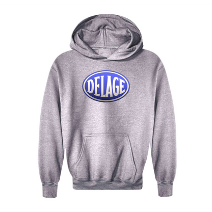 Youth Delage Logo  Pullover Hoodie