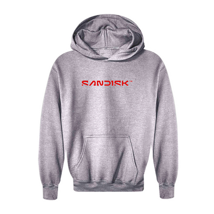 Youth SanDisk Logo Pullover Hoodie