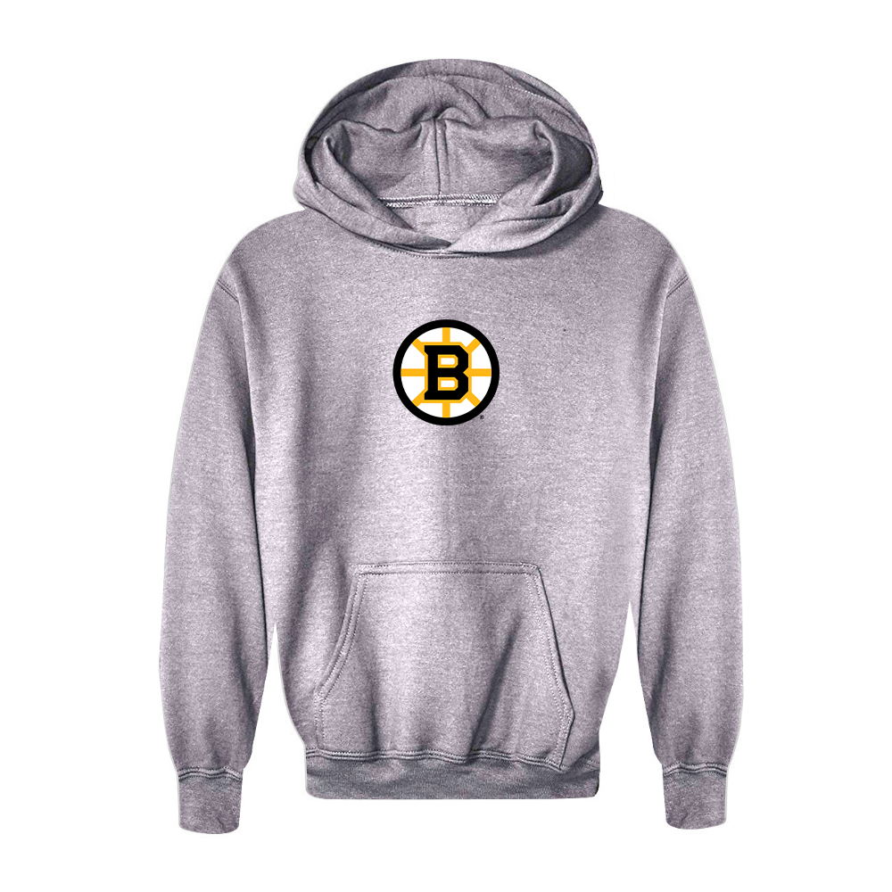 Youth Boston Bruins Logo Pullover Hoodie