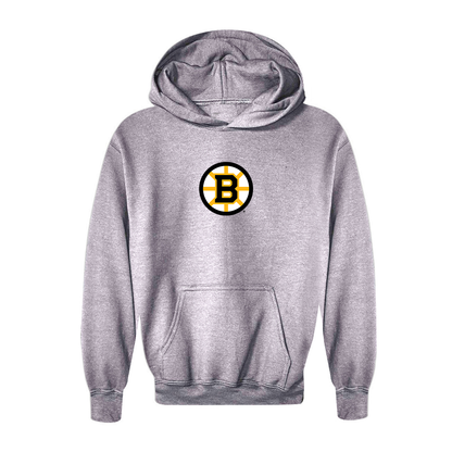 Youth Boston Bruins Logo Pullover Hoodie