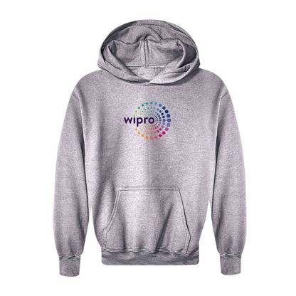 Youth Wipro Logo  Pullover Hoodie