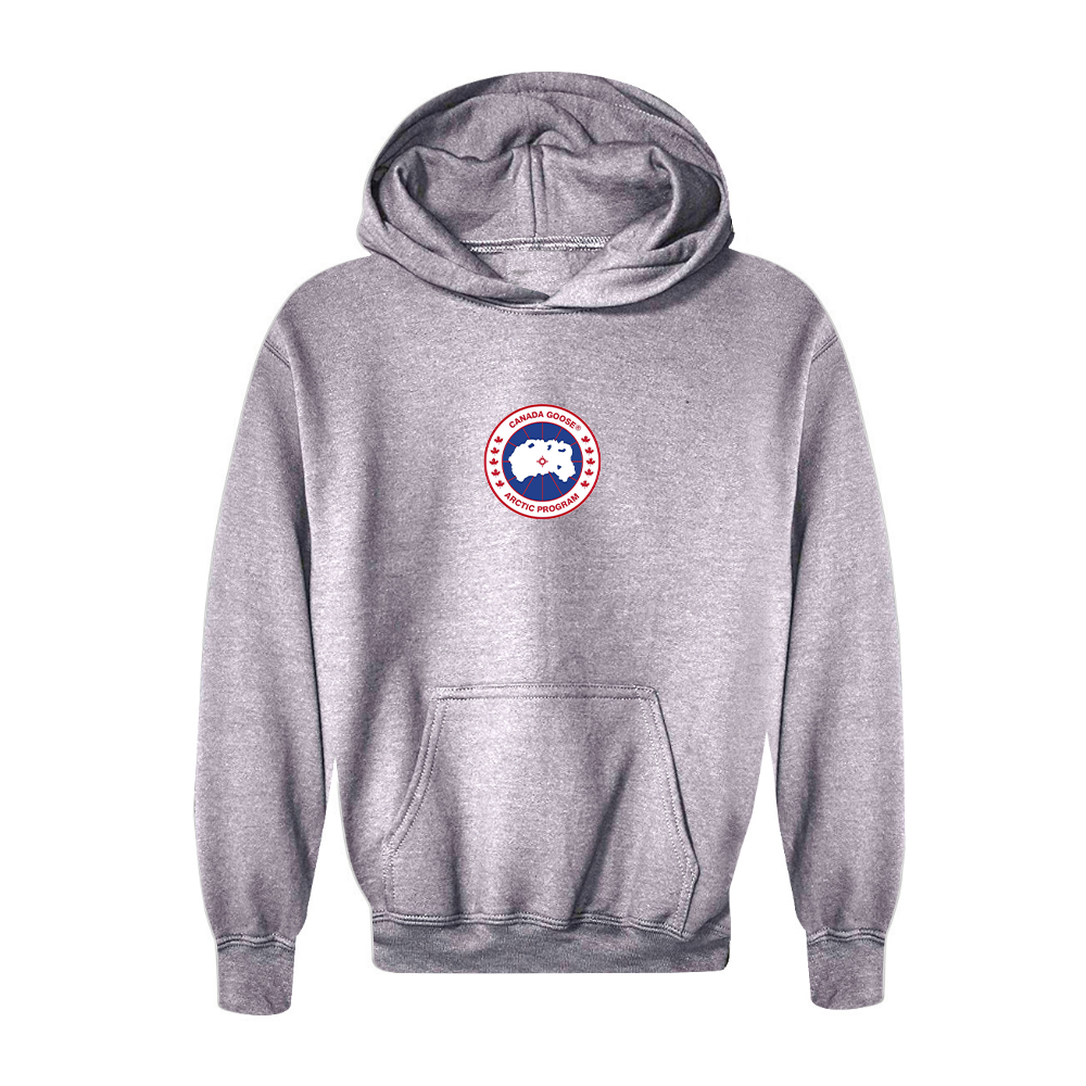 Youth Canada Goose Logo Pullover Hoodie