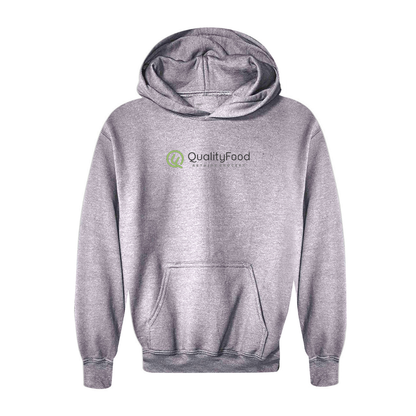 Youth Quality Food Logo Pullover Hoodie