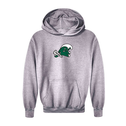 Youth Tulane Green Wave Logo  Pullover Hoodie