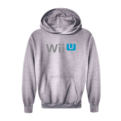Youth Wii-U Logo  Pullover Hoodie