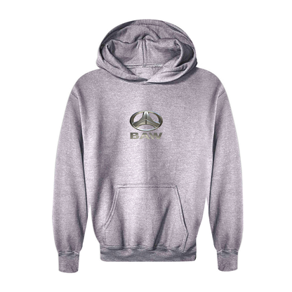 Youth Beijing Automobile Works Logo Pullover Hoodie