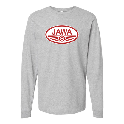 Men's Jawa Logo Cotton Long Sleeve T-Shirt