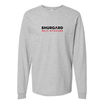 Youth Shurgard Logo Cotton Long Sleeve T-Shirt