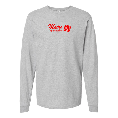 Youth  Metro Supermarket Logo   Long sleeves