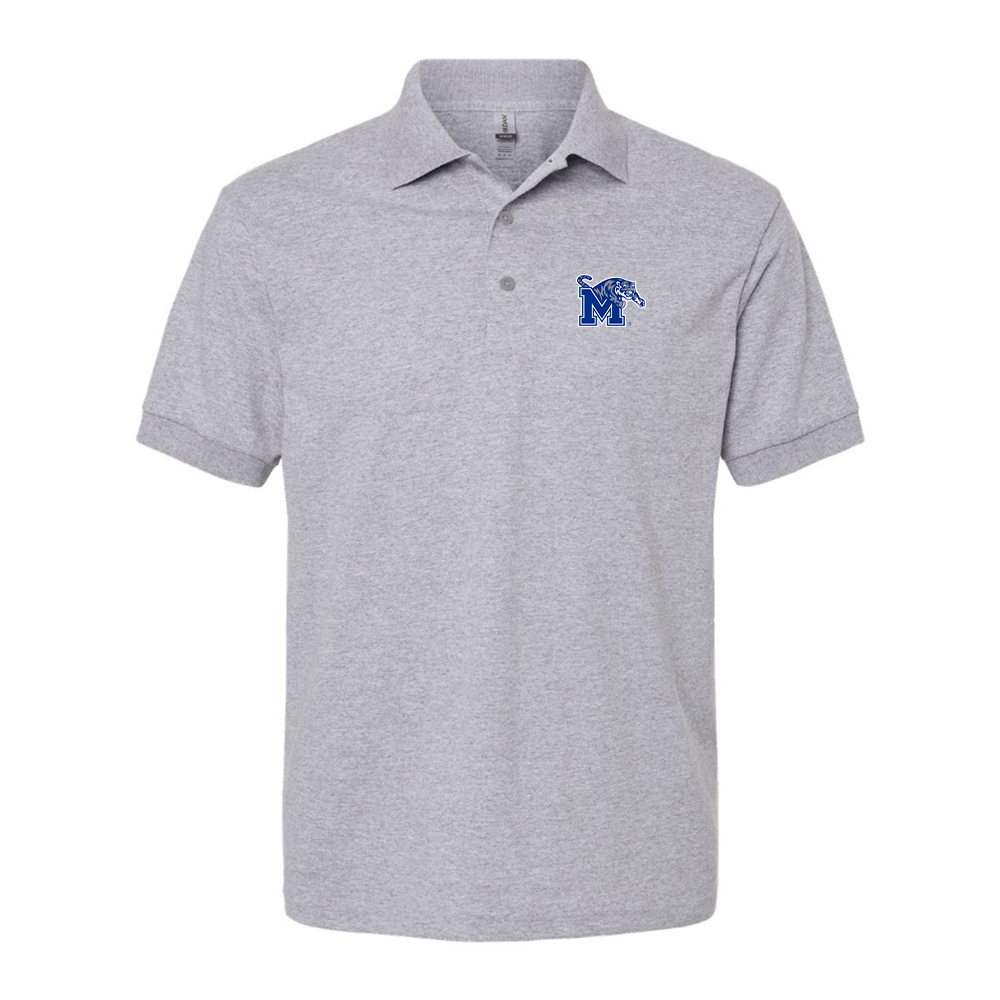 Men's Memphis Tigers Logo Dry Blend Polo