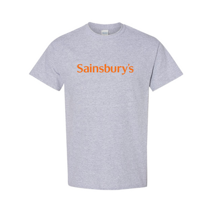Men's Sainsbury_s Logo Cotton T-Shirt