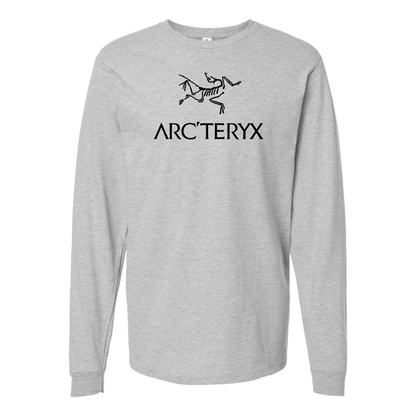 Men's Arcteryx Logo Cotton Long Sleeve T-Shirt