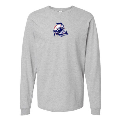 Youth Aguascalientes Rieleros Logo Cotton Long Sleeve T-Shirt