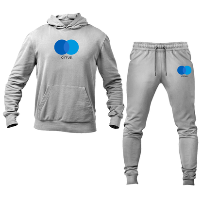 Men's Cirrus Logo Hoodie Joggers Set