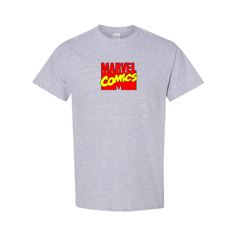 Men's Marvel Comics Logo Cotton T-Shirt