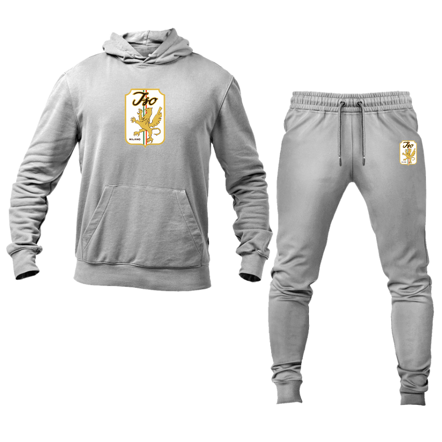 Men's Iso Logo Hoodie Joggers Set