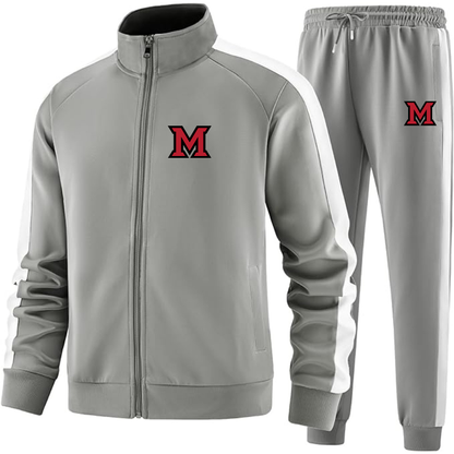 Men's Miami Ohio RedHawks Logo Dri-Fit TrackSuit