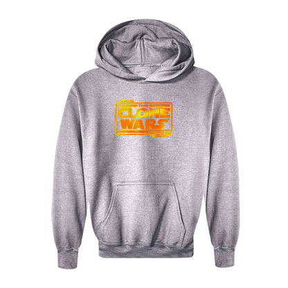 Youth The Clone wars Logo Pullover Hoodie