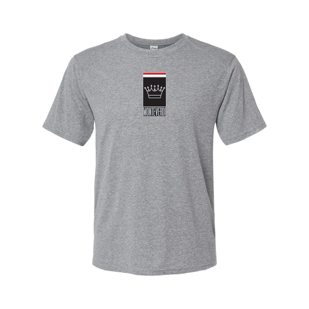 Men's Monteverdi Logo Polyester T-Shirt