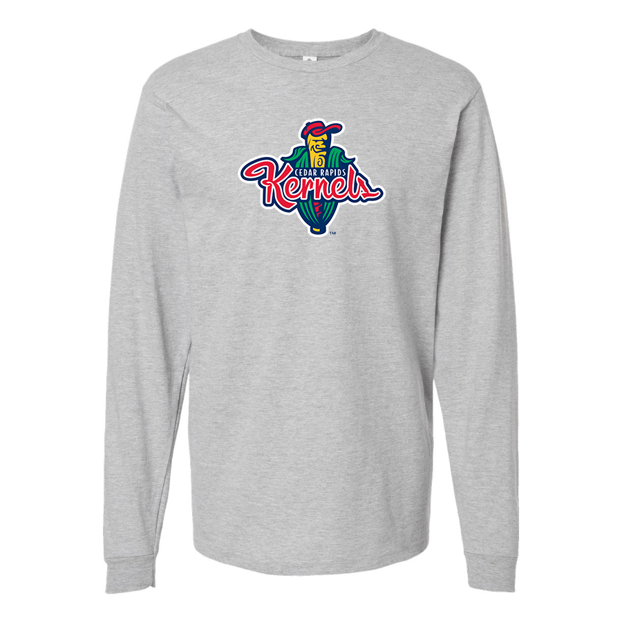 Youth Cedar Rapids Kernels Logo Long sleeves