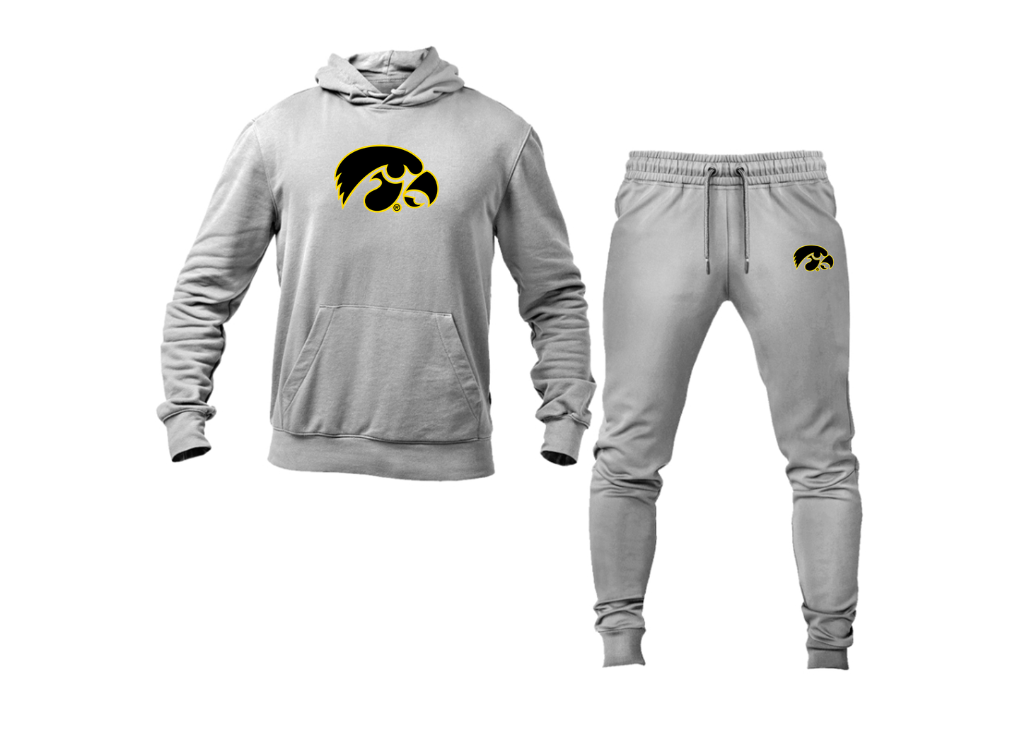 Men's Lowa Hawkeyes Logo Hoodie Joggers Set