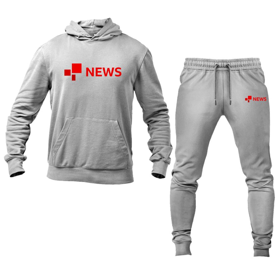 Men's BBC News Hoodie Joggers Set