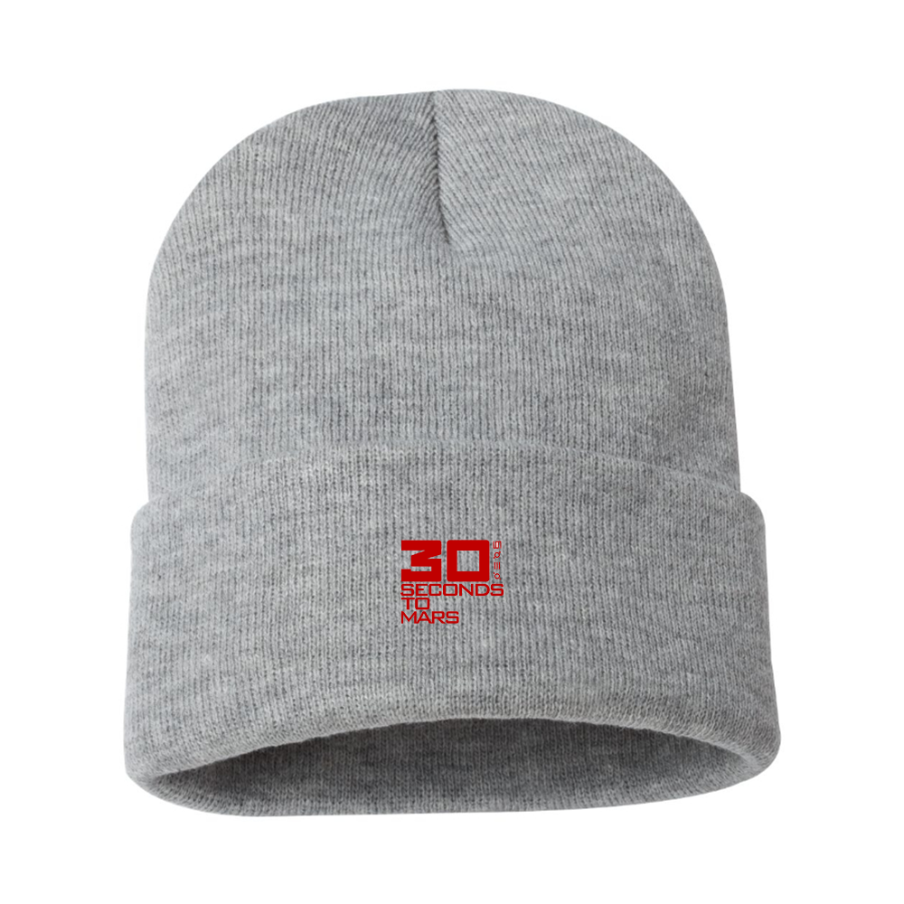 30 Seconds To Mars Logo Beanie Hat
