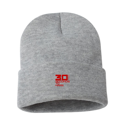 30 Seconds To Mars Logo Beanie Hat
