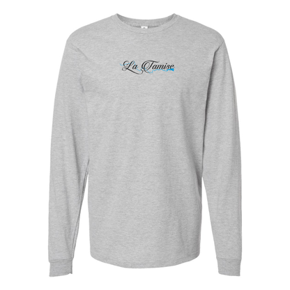 Men's La Tamise Logo  Cotton Long Sleeve T-Shirt