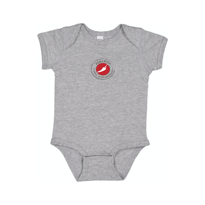 Kebabish Grill & Steakhouse Logo Baby Onesie Romper
