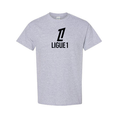 Men's Ligue 1 Logo Cotton T-Shirt