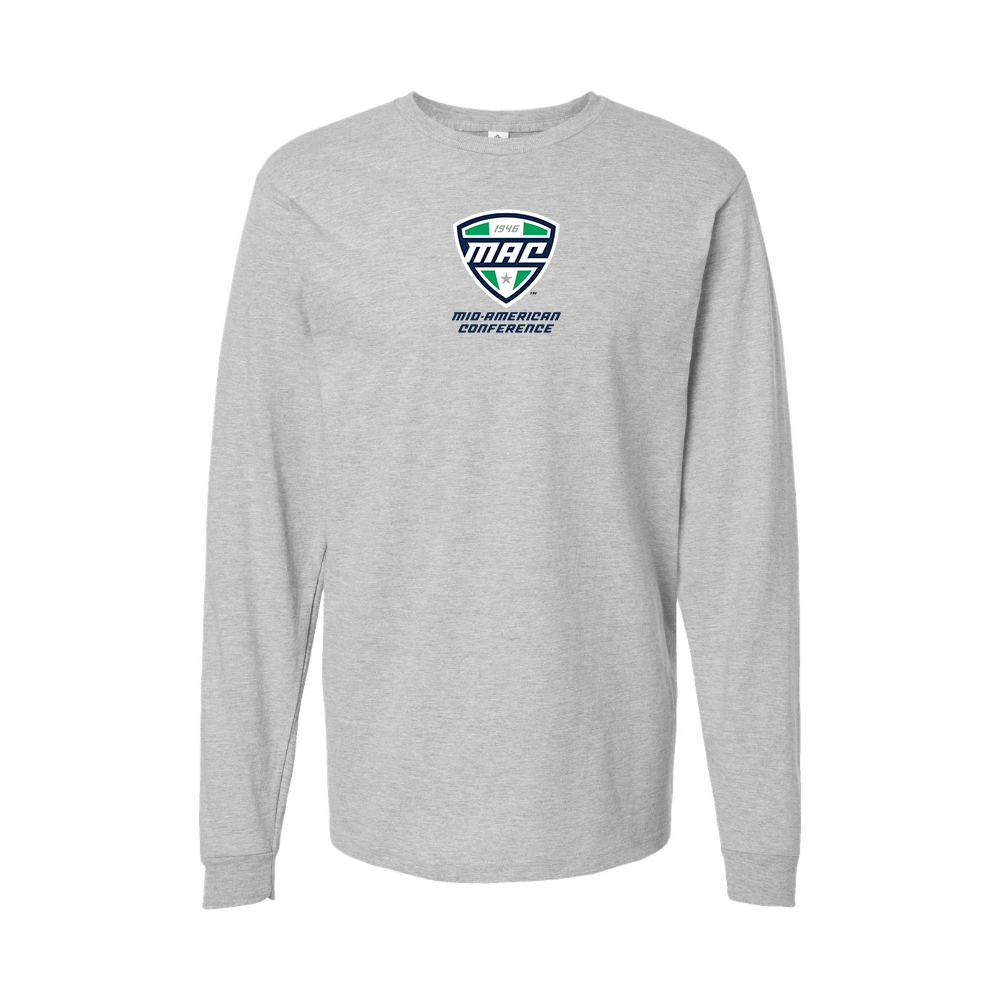 Youth Mid American Conference Logo Cotton Long Sleeve T-Shirt